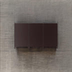 Ergode Bordeaux Modular Wine Cabinet Set - 70 Bottle Storage, Stemware Rack, Drawers