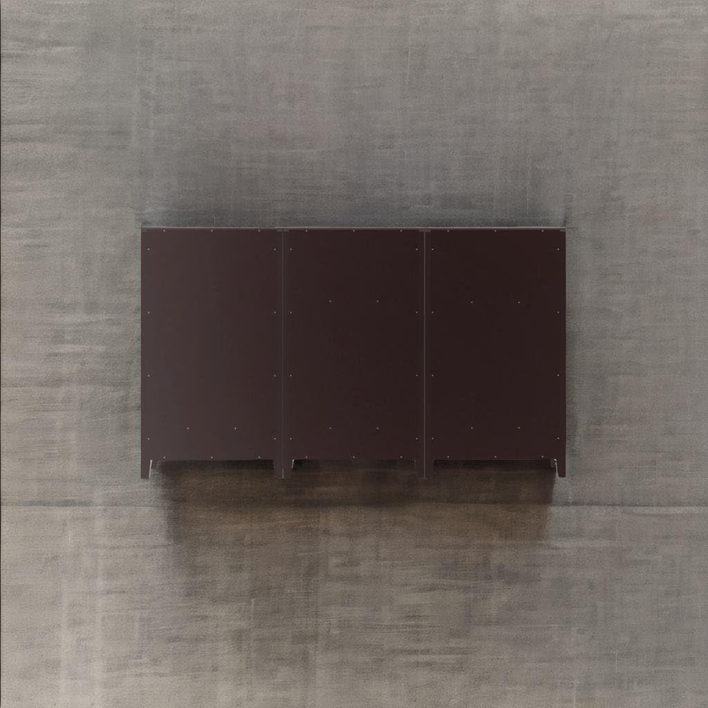 Ergode Bordeaux Modular Wine Cabinet Set - 70 Bottle Storage, Stemware Rack, Drawers