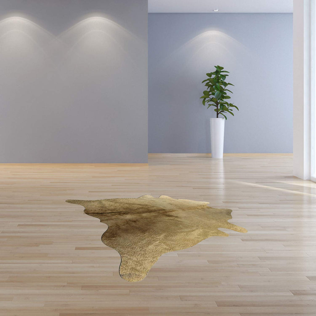 HomeRoots 60' X 84' Taupe Cowhide - Area Rug