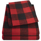 1500 Supreme Collection Buffalo Print Sheet Set, King Size - Luxury Bed Sheets Set With Deep Pocket Wrinkle Free Bedding, King,