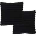 2 Pack 26X26 Pillow Cover Velvet Pillow Covers, Faux Fur Square Throw Pillow Covers For Living Room Decorations Throw Pillow Cas