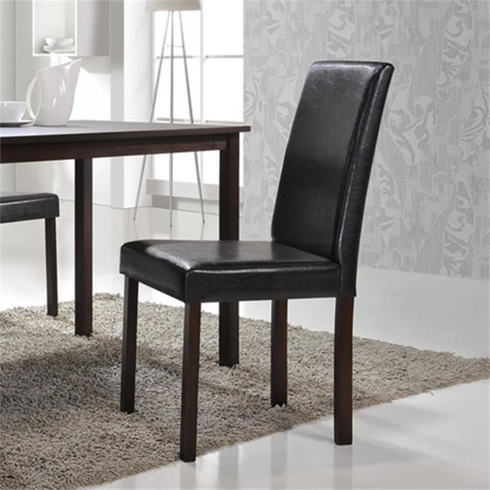 Baxton Studio Andrew Modern Dining Chair, Set Of 2
