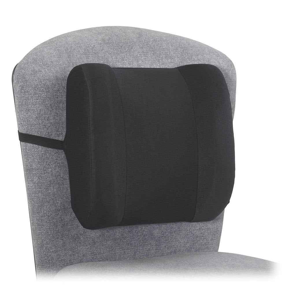Safco RemedeaseTM High Profile Backrest BACKREST,13W,VELOUR,BK CCPRX0001 (Pack of3)