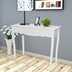 vidaXL White Dressing Console Table