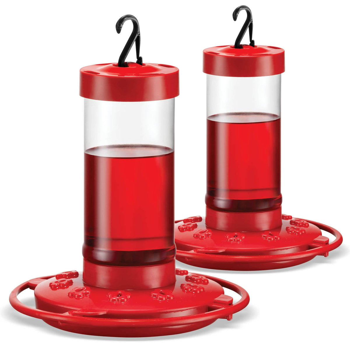 Sewanta Hummingbird Feeder 16 Oz [Set Of 2] Plastic Hummingbird Feeders For Outdoors - Humming Bird Feeders - 10 Feeding Ports -