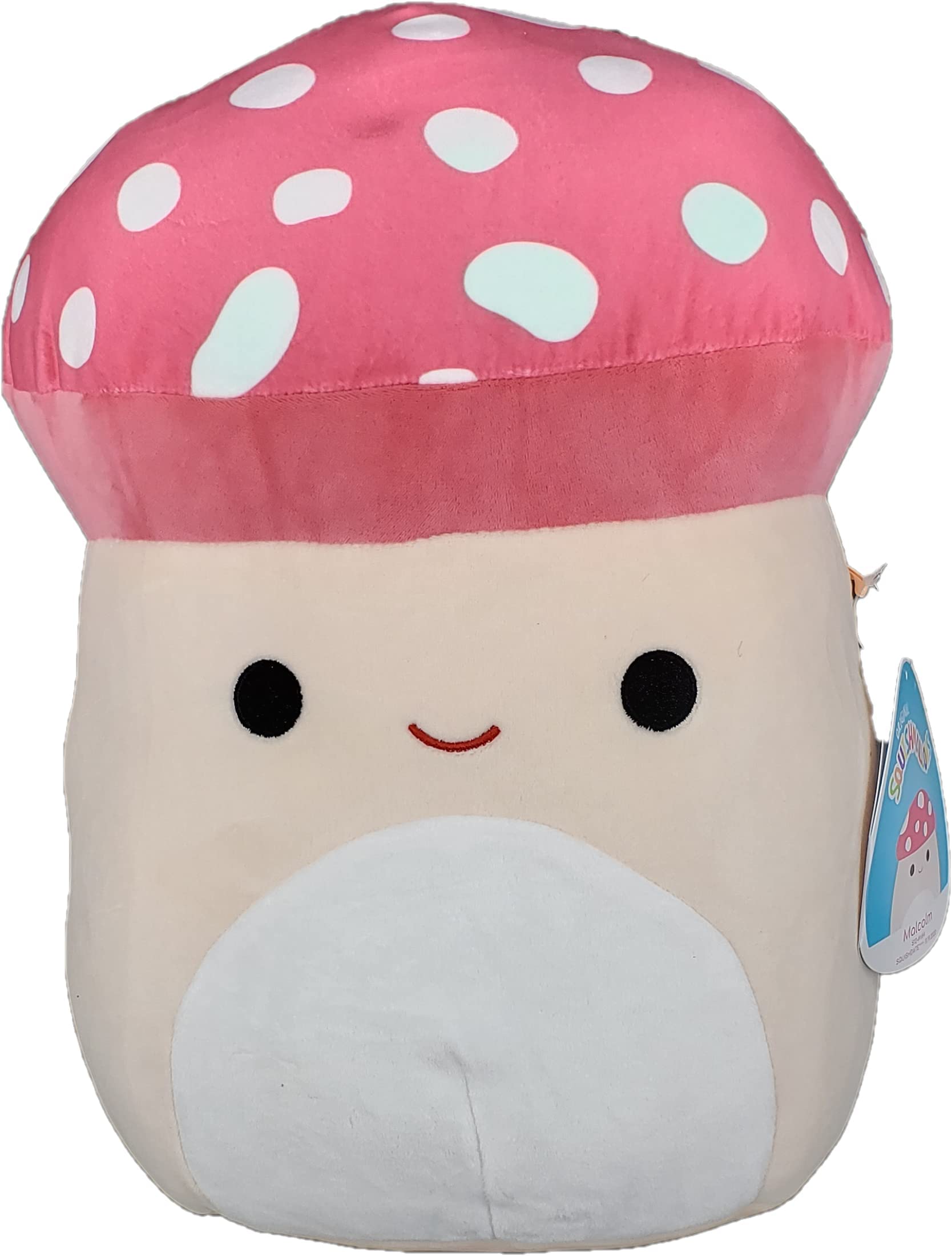 Squishmallow KellyToys  12 Inch (30cm)  Malcolm The Mushroom  Super Soft Plush Toy Animal Pillow Pal Buddy Stuffed Animal Bir