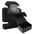Zbeivan 8X6X4 Black Small Shipping Boxes, 20 Packs Corrugated Cardboard Mailer Boxes For Packaging Small Business Mailing Gifts