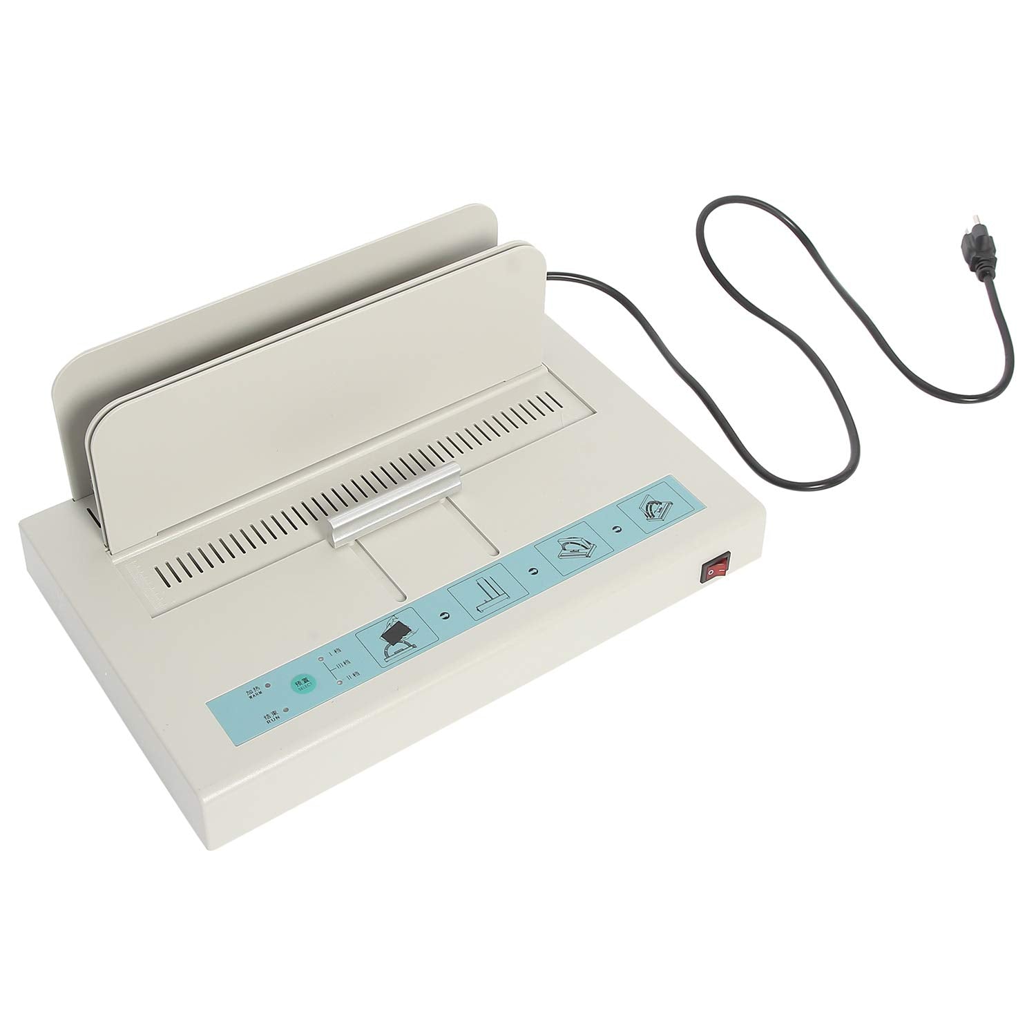 Yaegoo 110V Thermal Binding Machine 1-50Mm Binding Thickness Universal Thermal Binding Machine Infrared Light Detecting Hot Melt