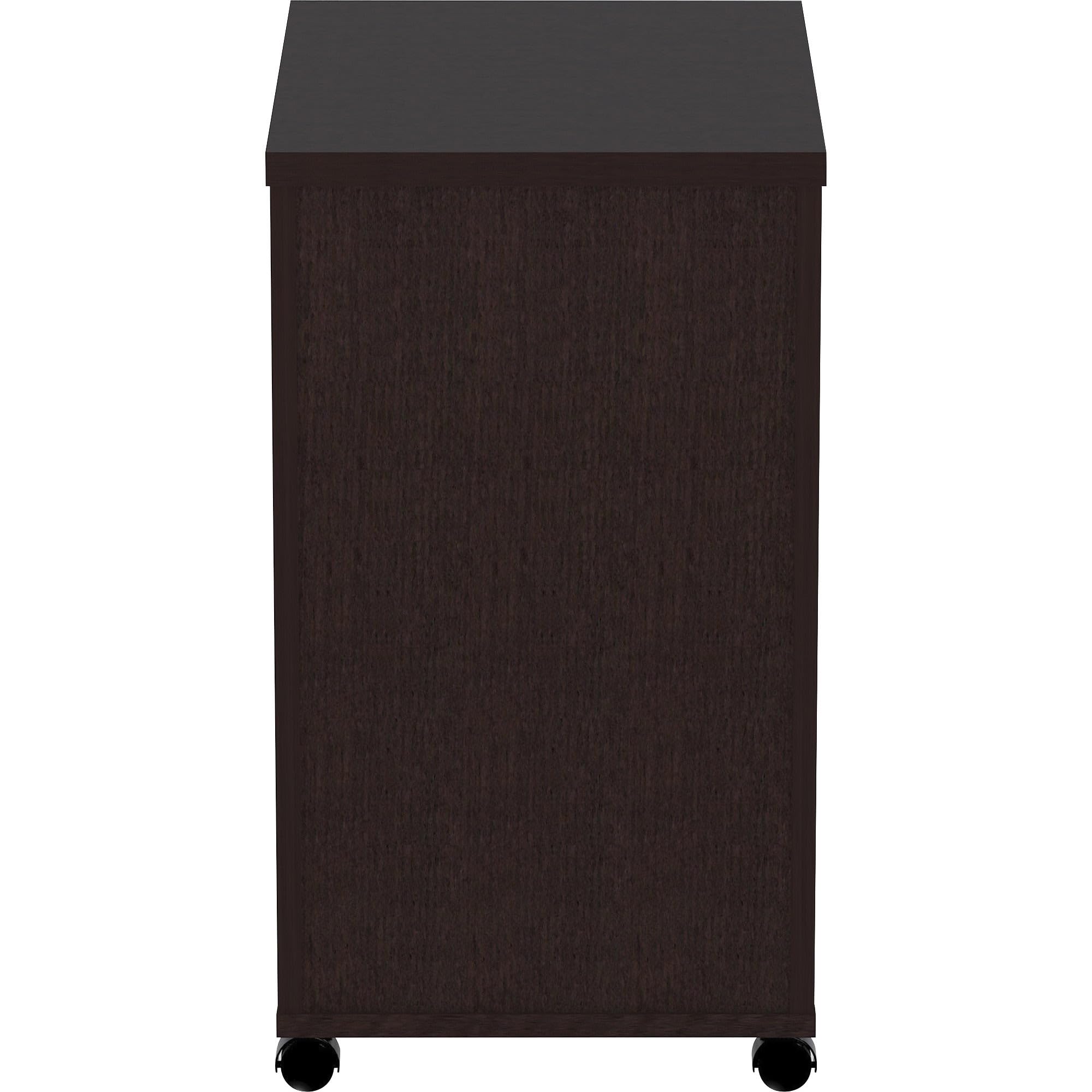 Lorell, Llr18218, Essentials Espresso Laminate Pedestal, 1 Each