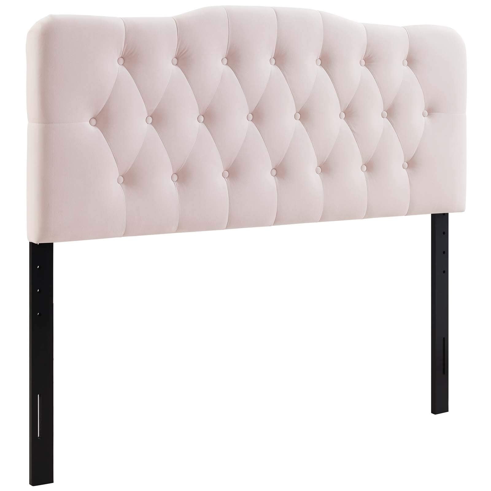 Modway Annabel Diamond Tufted Performance Velvet Full Headboard - Thumbnail 4