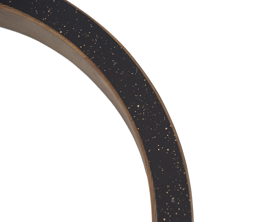 Boraam Myrtle Counter Height Stool, 24-Inch, Wheat Wire-Brush