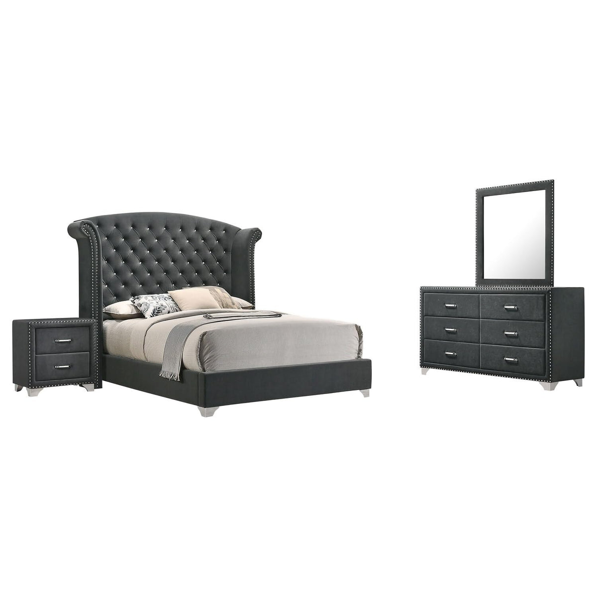 Coaster Melody California King Bed 4-Piece Set