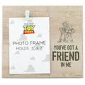 Open Road Brands Disney Pixar Toy Story Youve Got a Friend in Me Wood Photo Clip Frame for 5x7 Picture - Cute Toy Story Decorat