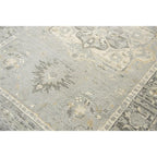 Rizzy Home Alora Decor Euphoria 2'6" X 10' Distress Gray/Gray/Rust/Blue Hybrid Area Rug