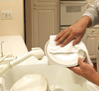 Quick-Dry, Soft, 100% Cotton Towels, Washcloths (Wash Cloth - Set Of 60, Beige)