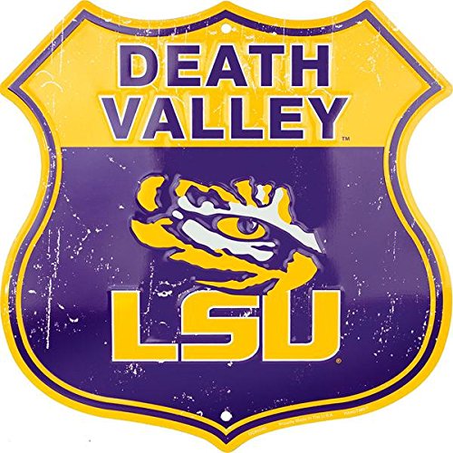 Death Valley - Lsu Tigers Shield Sign