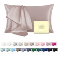 Mulberry Silk Pillowcase For Hair And Skin Standard Size 20'X 26' Pillow Case With Hidden Zipper Soft Breathable Smooth Coolin