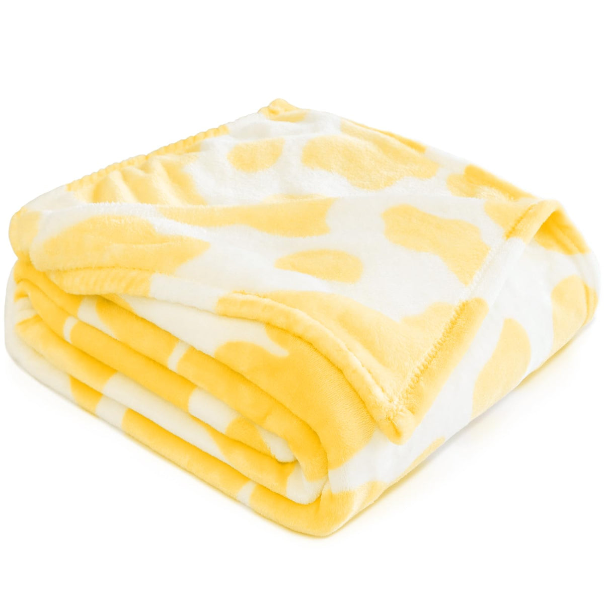Small Yellow Kids Throw Blanket Cozy Soft Girls Fleece Blanket Lemon Bright Light Yellow Gifts Stuff Decor For Kids Girls Boys T