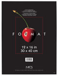 MCS Format Frame, 12 x 16 in, Black