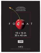 MCS Format Frame, 12 x 16 in, Black