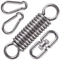 Waremaid Hammock Chair Hanging Kit Swing Spring Hardware, Heavy Duty Suspension Swivel Hanger Hook For Punching Bags, Heavy Bag,