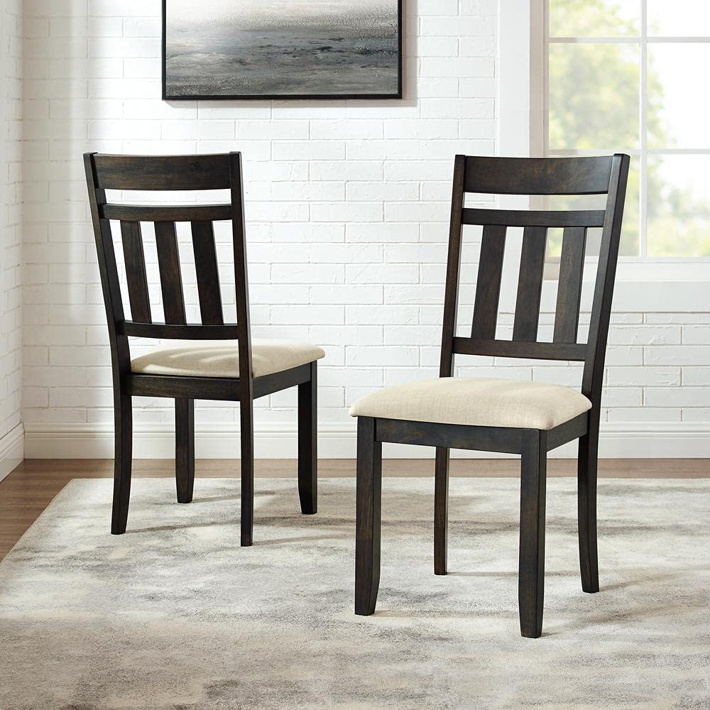 Crosley Brands CF8020-SL 2 Piece Hayden Dining Chair Set with 2 Chairs - Slate