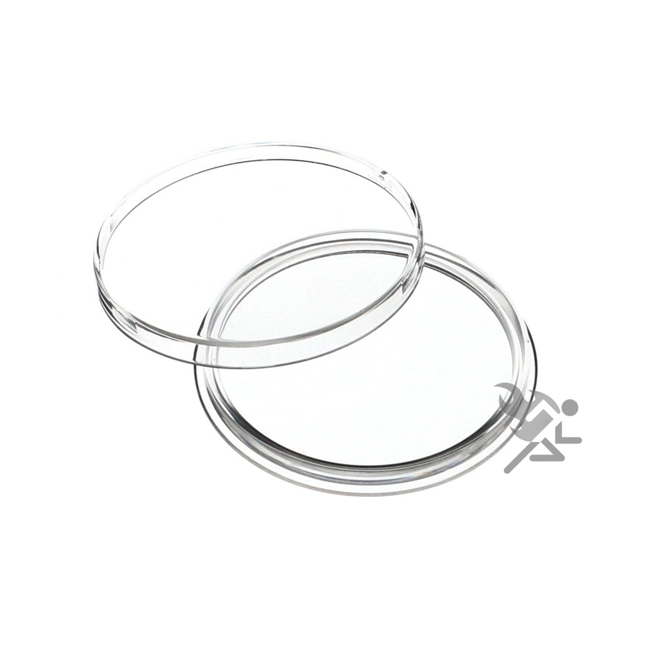 (25) Air-Tite H-38 Direct Fit Coin Holder Capsules For American Silver Dollars And 1Oz Silver Commemoratives