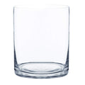 Royal Imports Flower Glass Vase Decorative Centerpiece for Home or Wedding - Cylinder Shape (5 wide x 6 tall, Clear)