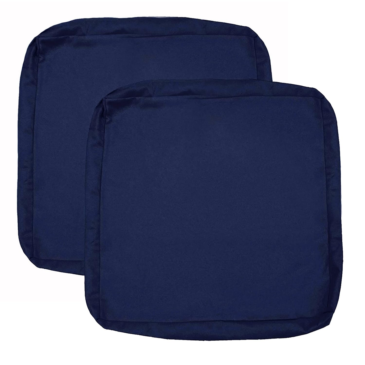 Sqodok Patio Cushion Covers 25X25, Waterproof Outdoor Cushion Covers For Patio Furniture, 2Pack Seat Slicovers Replacement For S