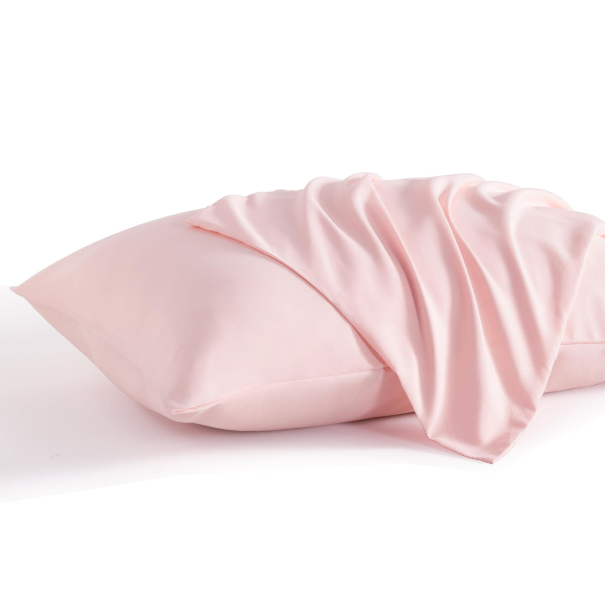 Ntbay King Pillow Cases Set Of 2, 2 Pack Brushed Microfiber 20X40 Pillow Cases, Soft, Wrinkle, Fade, Stain Resistant Blush Pink