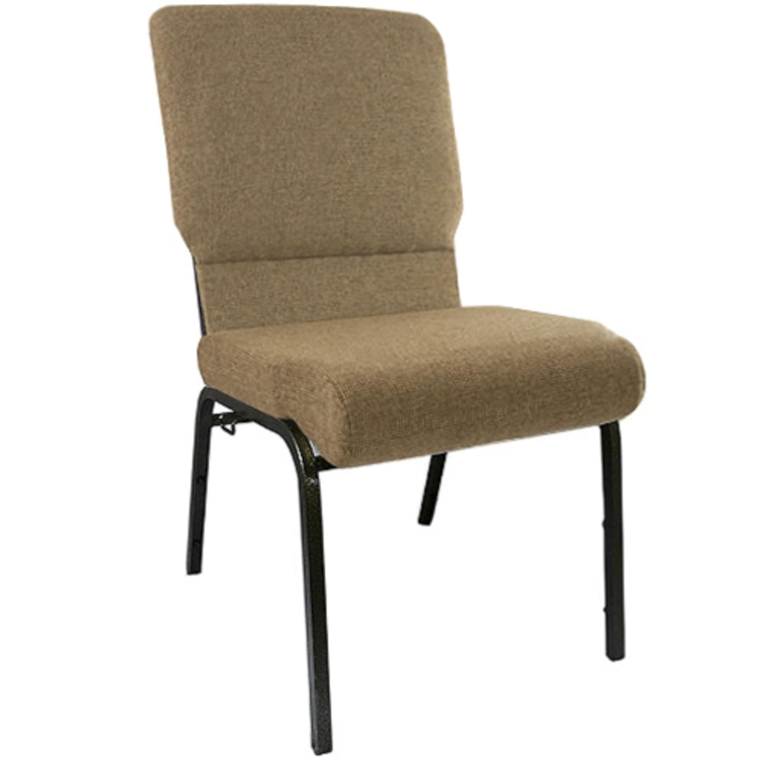 Flash Furniture Advantage Mixed Tan Church Chairs 18.5 In. Wide