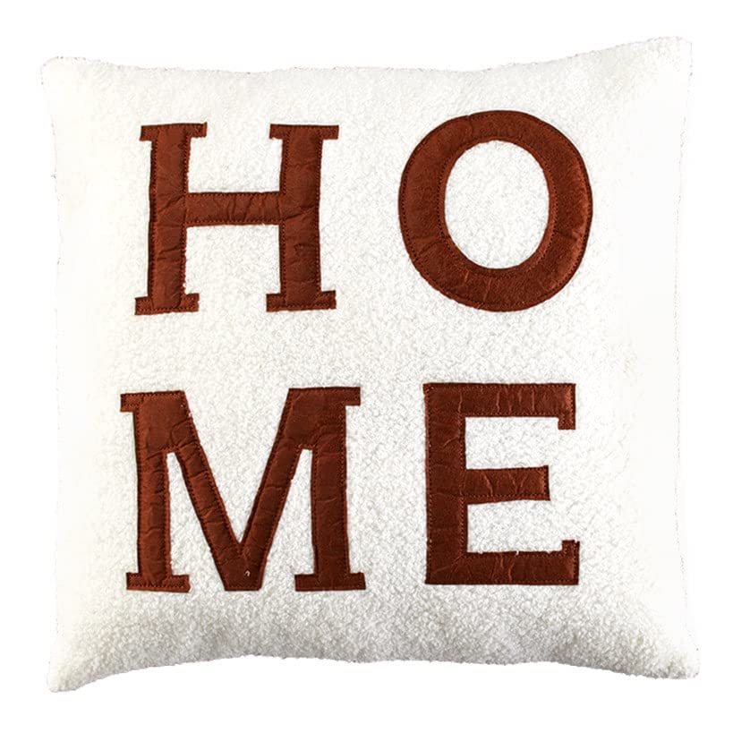 Sentiment Sherpa Accent Pillows - Chocolate Home