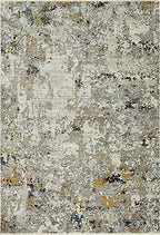 HomeRoots 8'X10' Ivory Hand Hooked Bordered Coral Reef Indoor Area Rug