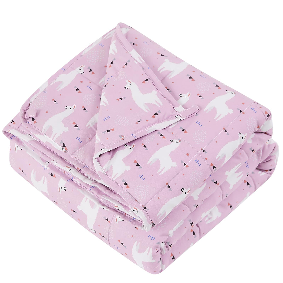 Hosukko Weighted Blanket - Weighted Blanket 3 Lbs Purple Alpaca Heavy Blanket - Small Size Bresthable Blanket(36 * 48 Inches, 3