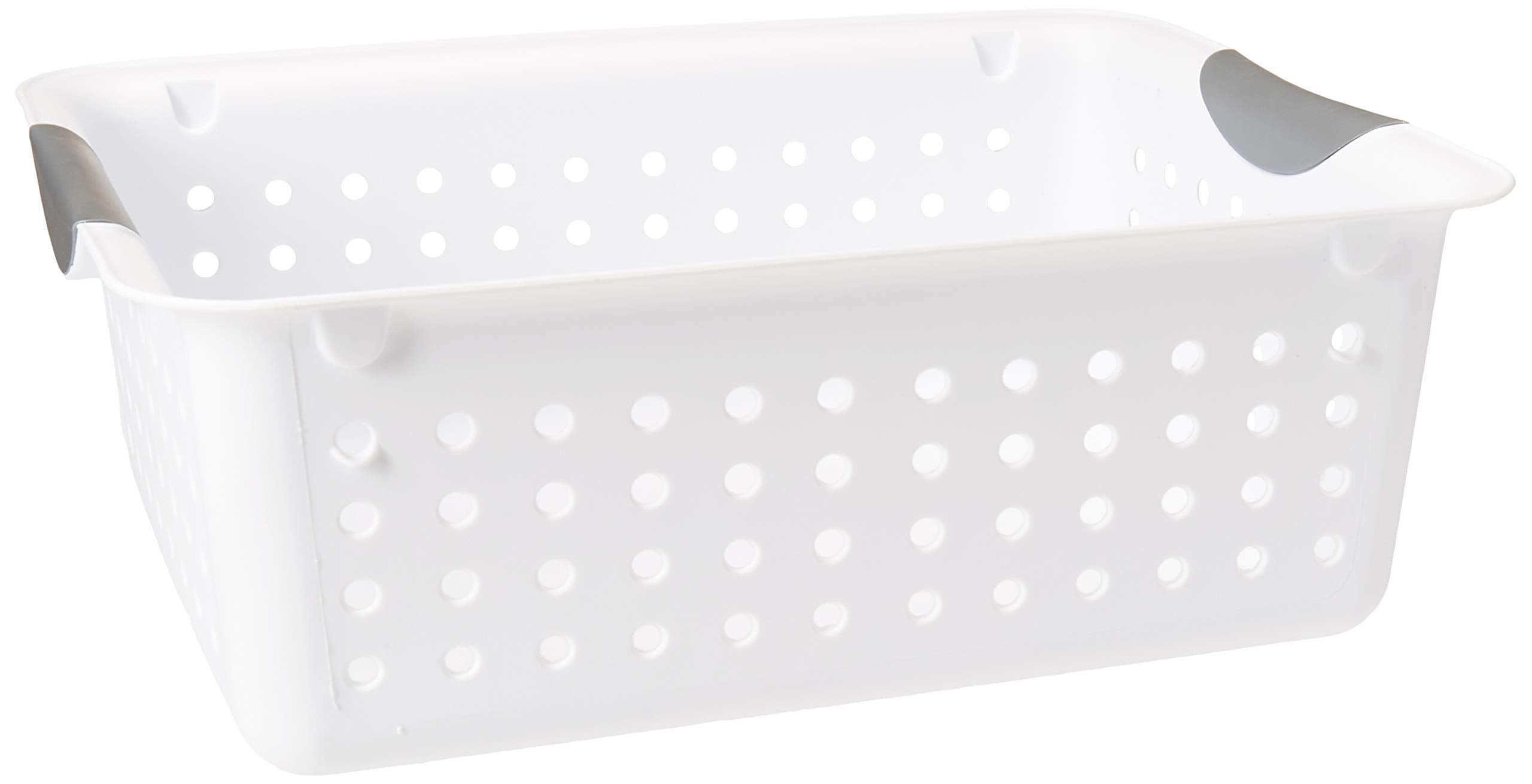 BASKET 13.8X10.8X5WHITE