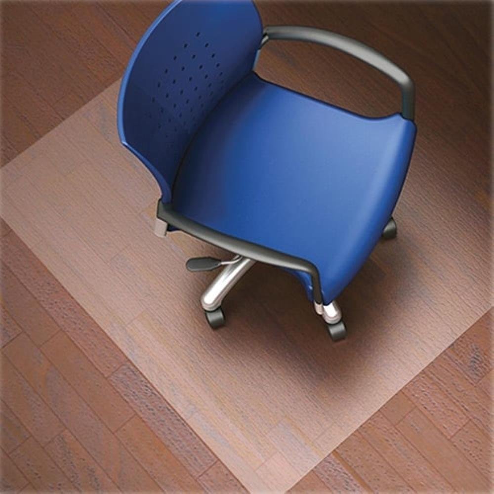 Lorell LLR82826 Clear Nonstudded Design Hardwood Surface Chairmat