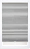 DEZ FURNISHINGS QELGWT544360 Cordless 1.5 Blackout Cellular Shade, 54.5W x 36H, Sterling Gray