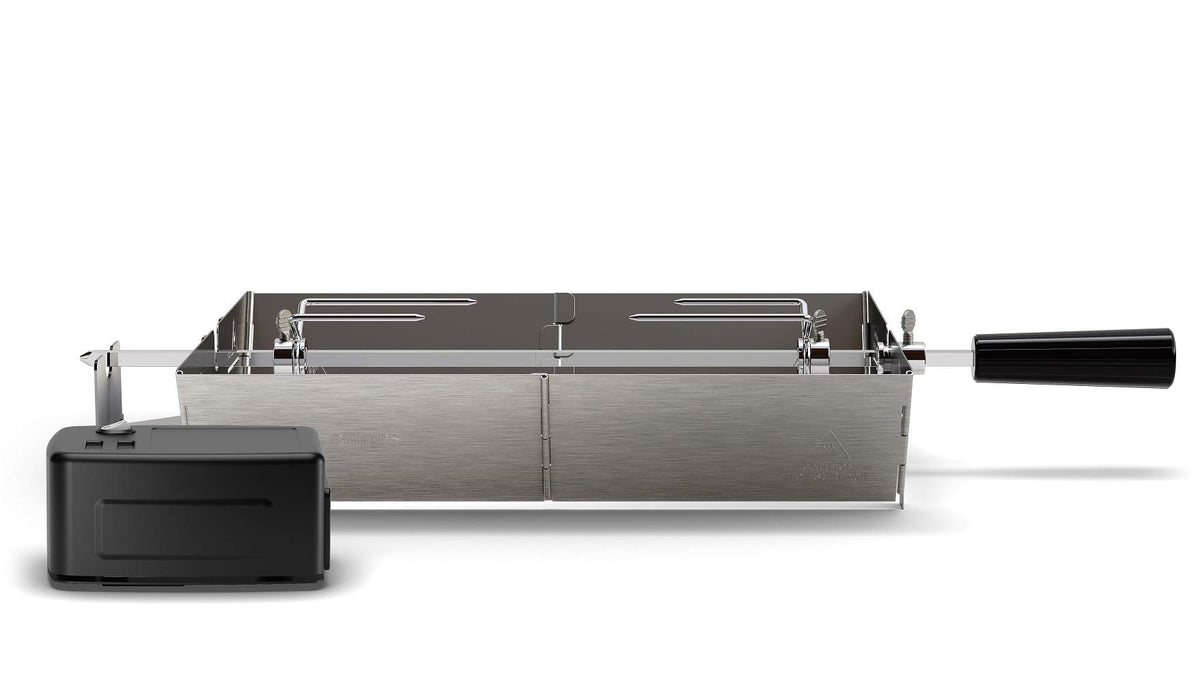 Philips Kitchen Appliances Philips Hd6971/00 Smoke-Less Grill Rotisserie Attachment, Stainless Steel