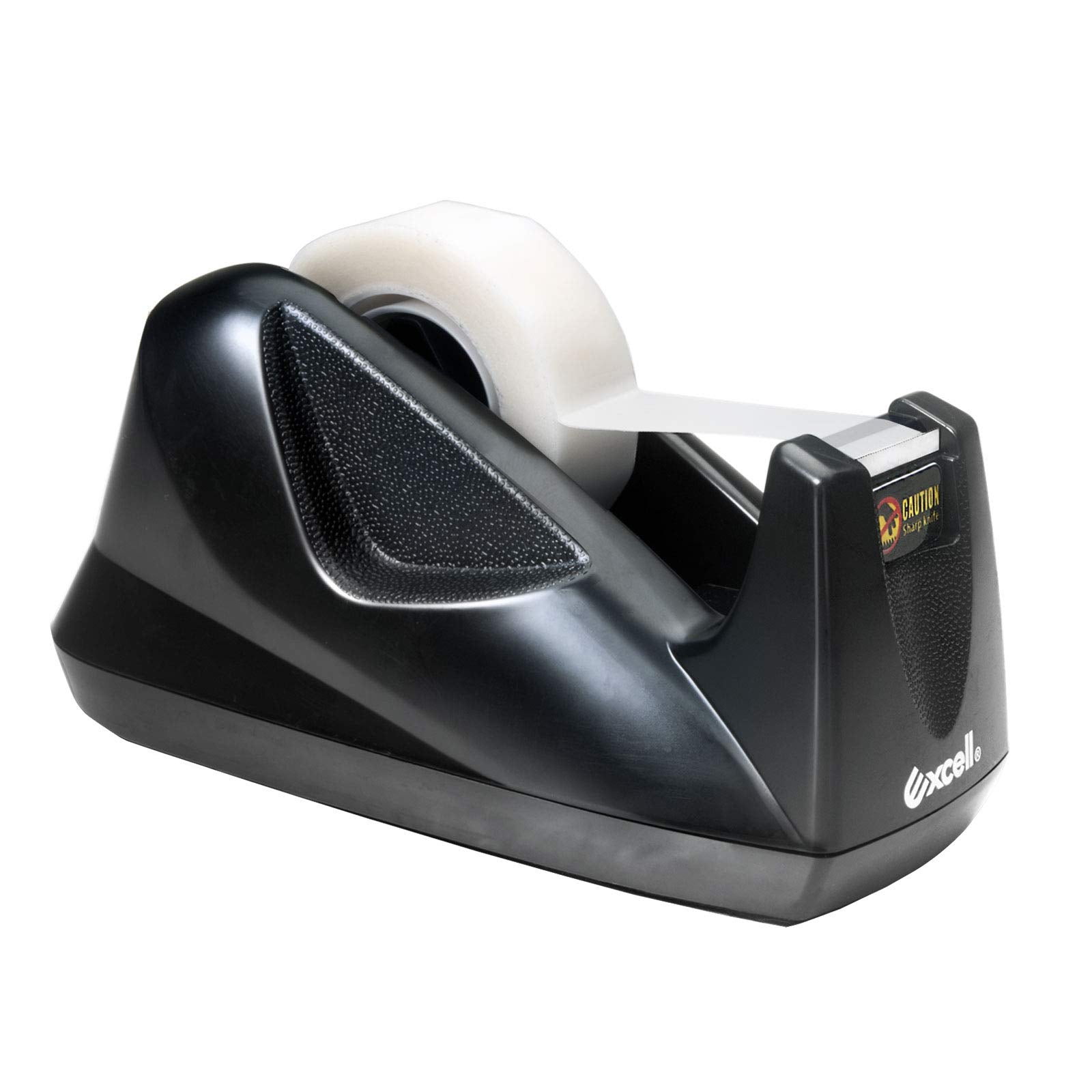 Excell Desk Tape Dispenser (1' Core) With Non-Skid Base, Desktop Tape Dispenser Design For Home, Office, Gift Store And Wrappin
