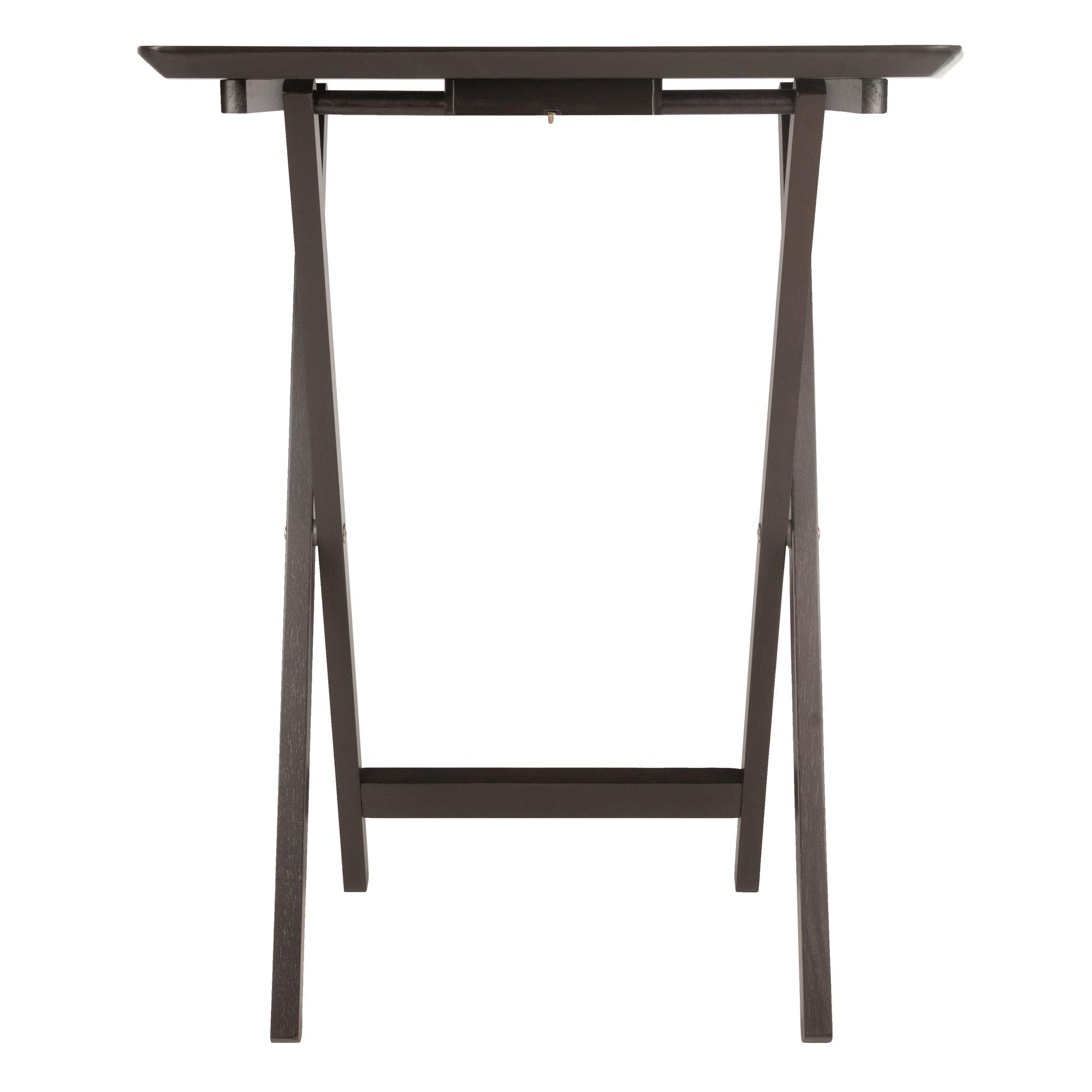 Winsome Anila Snack Table, Coffee, 23.86 x 16.77 x 25.83