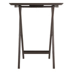 Winsome Anila Snack Table, Coffee, 23.86 x 16.77 x 25.83