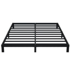 Upcanso 7 Inch California King Bed Frame No Box Spring Need, Low Profile Metal Platform Cal King Size Bed Frame, Heavy Duty Support Bedframes California King, Easy Assembly