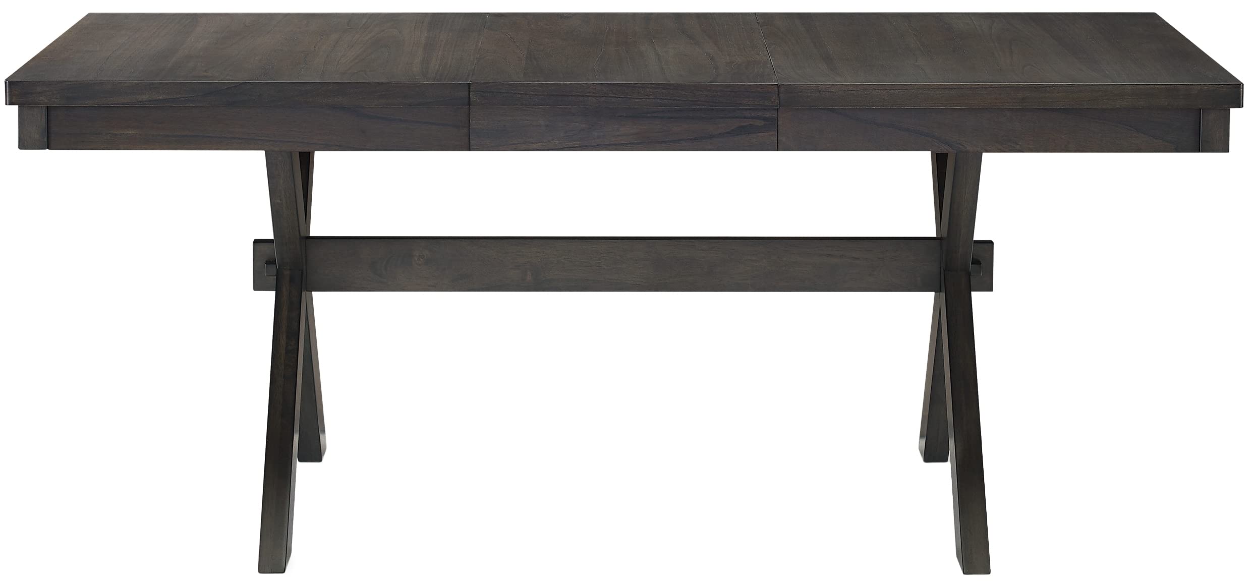 Crosley Furniture Hayden Modern Farmhouse Wood Dining Table, Slate