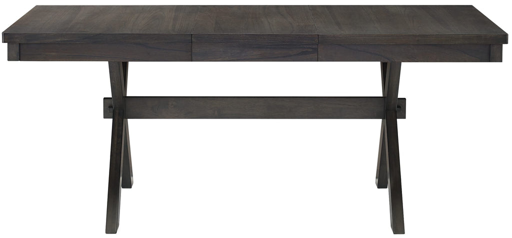Crosley Furniture Hayden Modern Farmhouse Wood Dining Table, Slate