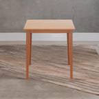 Ergode Wood Groveland Square Dining Table - Compact & Functional Furniture for Small Spaces - Light Oak Finish - Easy Assembly - 29.53' W x 29.53' D x 29.13' H