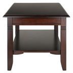 Winsome Nolan 18.03-inch x 37-inch x 21.02-inch Composite Wood Coffee Table, Cappuccino (40237)