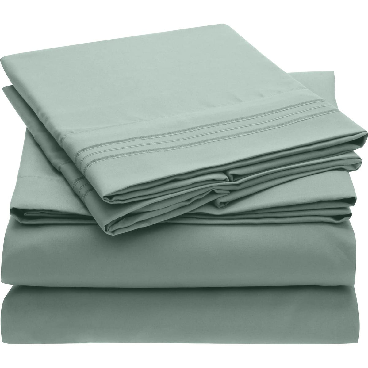 Mellanni Queen Sheet Set - Iconic Collection Bedding Sheets & Pillowcases - Luxury, Extra Soft, Cooling Bed Sheets - Deep Pocket