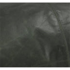 Kosas Home Cheyenne 14X26 Transitional Leather Throw Pillow In Nightfall Green