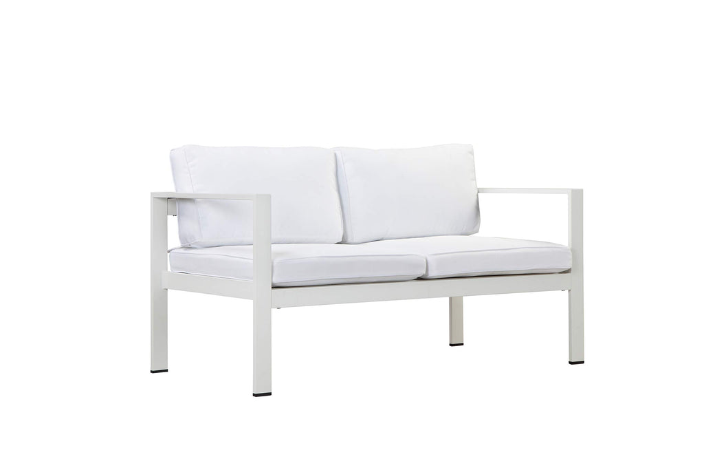 Pangea Home Karen Sf Wht Sofa, White
