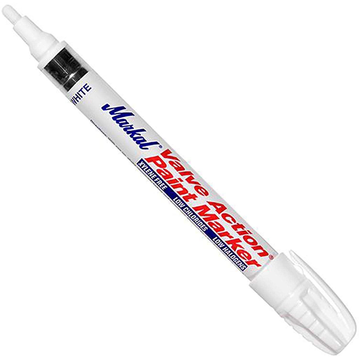 Valve Action Paint Marker, White